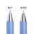 Długopis żelowy PENTEL EnerGel BL77 - seledynowy-233703