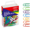Spinacz GRAND 28mm kolorowy op.100 pud.plastik 110-1139