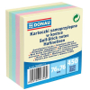 Karteczki samoprzylepne DONAU 76x76 450k. pastelowy