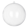 Kula akrylowa bombka BZ-Creativio - 8cm bezbarwna Kula akrylowa bombka BZ-Creativio - 8cm bezbarwna