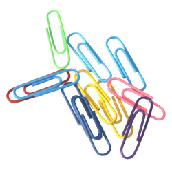 Spinacz GRAND 28mm kolorowy op.100 pud.plastik 110-1139-234325