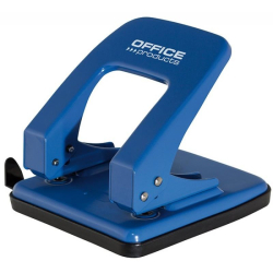 Dziurkacz OFFICE PRODUCTS do 40 kartek - niebieski