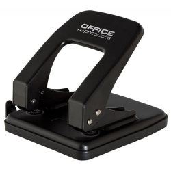 Dziurkacz OFFICE PRODUCTS do 40 kartek - czarny