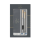 Zestaw PARKER Jotter stalowy GT pióro wieczne + długopis 2093257