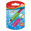 Uchwyt ergonomiczny KEYROAD Pencil Grip 2szt. blister mix kolorów