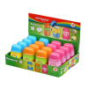 Temperówka KEYROAD plastikowa Hello z gumką podwójna z pojemnikiem display mix kolorów Temperówka KEYROAD plastikowa Hello z gumką podwójna z pojemnikiem display mix kolorów
