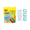 Zestaw foremek KEYROAD 10 foremek + 6 dużych kwadratowych forem zawieszka mix kolorów Zestaw foremek KEYROAD 10 foremek + 6 dużych kwadratowych forem zawieszka mix kolorów