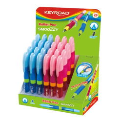 Długopis żelowy KEYROAD Easy Writer 0,7mm pakowane na displayu mix kolorów