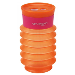 Temperówka KEYROAD Stretch Expandable plastikowa podwójna blister mix kolorów-236096