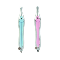 Cyrkiel plastikowy KEYROAD pastel z grafitami w etui display mix kolorów-236770
