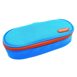 Piórnik owalny KEYROAD bez wyposażenia 22x9x5,5 cm mix kolorów-236872