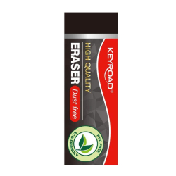 Gumka do ścierania KEYROAD techniczna 2 szt. blister czarna-236988