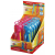 Cyrkiel KEYROAD Flow plastikowy w etui z grafitami pakowane na displayu mix kolorów-236033