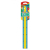 Linijka plastikowa KEYROAD w kształcie klocka Lego 30cm zawieszka mix kolorów