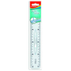 Linijka plastikowa KEYROAD 20cm z uchwytem zawieszka