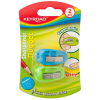 Temperówka KEYROAD Nugget plastikowa podwójna 2szt. blister mix kolorów Temperówka KEYROAD Nugget plastikowa podwójna 2szt. blister mix kolorów