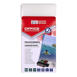 Folia laminacyjna do laminatora OFFICE PRODUCTS A5 2x125mic. op.100-237147
