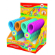 Nożyczki szkolne KEYROAD 5" Kiddy-cut plastikowe pakowane na displayu mix kolorów