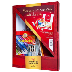 Zestaw prezentowy KOH-I-NOOR z kredkami Progresso 316606