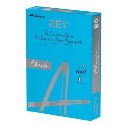 Papier xero A4 kolor REY ADAGIO 500ark. 80g. - niebieski ciemny ( 51 )