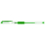 Długopis żelowy OFFICE PRODUCTS gumowy uchwyt 0,5mm - zielony-238746