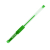 Długopis żelowy OFFICE PRODUCTS gumowy uchwyt 0,5mm - zielony