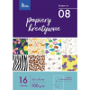 Blok kreatywny zeszyt papierów TETIS A4 16k 100g. KB030-08 Blok kreatywny zeszyt papierów TETIS A4 16k 100g. KB030-08