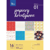 Blok kreatywny zeszyt papierów TETIS A3 16k 100g. KB031-01 Blok kreatywny zeszyt papierów TETIS A3 16k 100g. KB031-01