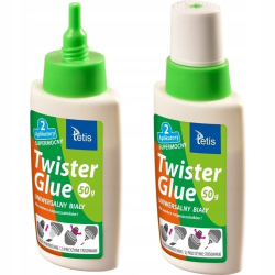 Klej w płynie TETIS uniwersalny 50g. - biały BG210-K-241503