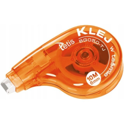 Klej w taśmie TETIS permanentny 6mm x 10m BG050-TJ