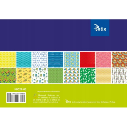 Blok kreatywny zeszyt papierów TETIS A5 16k 100g. KB029-03-241783