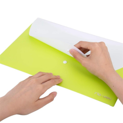 Teczka na zatrzask kopertowa DELI E38977 A4 - zielona-245953