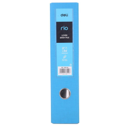 Segregator DELI RIO A4 76mm - niebieski-246026