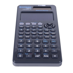 Kalkulator DONAU TECH naukowy 417 funkcji 150x85x19 mm grafitowy K-DT6004-13-246360
