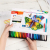 Kredki świecowe DELI COLOR EMOTION plastikowe trójkątne 24 kolory EC20020-246078