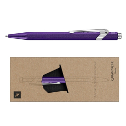Długopis CARAN D'ACHE 849 Nespresso Arpeggio M w pudełku fioletowy