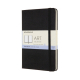 Szkicownik artystyczny MOLESKINE M (11,5x18 cm), twarda oprawa, 88 stron, czarny