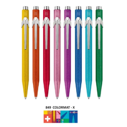 Długopis CARAN D'ACHE 849 Colormat-X M zielony-252218
