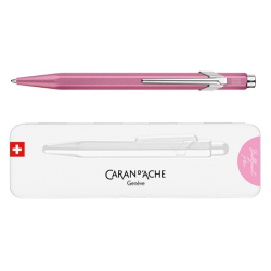 Długopis CARAN D'ACHE 849 Colormat-X M w pudełku różowy-252884