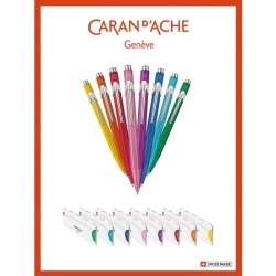 Długopis CARAN D'ACHE 849 Colormat-X M w pudełku pomarańczowy-252906
