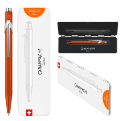 Długopis CARAN D'ACHE 849 Colormat-X M w pudełku pomarańczowy-252907