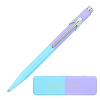Długopis CARAN D'ACHE 849 Paul Smith Edycja 4 M w pudełku Sky Blue/Lavender