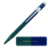 Długopis CARAN D'ACHE 849 Paul Smith Edycja 4 M w pudełku Green/Navy