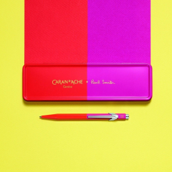 Długopis CARAN D'ACHE 849 Paul Smith Edycja 4 M w pudełku WarmRed / MelrosePink-253453