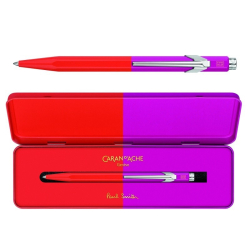 Długopis CARAN D'ACHE 849 Paul Smith Edycja 4 M w pudełku WarmRed / MelrosePink-253454