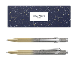 Długopis CARAN D'ACHE 849 Cosmic Gold w pudełku złoty-253777