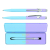 Długopis CARAN D'ACHE 849 Paul Smith Edycja 4 M w pudełku Sky Blue/Lavender-253438