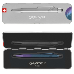 Długopis CARAN D'ACHE 849 Claim Your Style Edycja 5 w pudełku purple ocean-254077