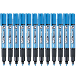Marker PENTEL MMP20 (OPAKOWANIE 12) olejowy - jasny niebieski