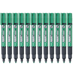 Marker PENTEL MMP20 (OPAKOWANIE 12) olejowy - zielony